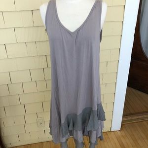 Coco & Carmen grey tank dress size large XL